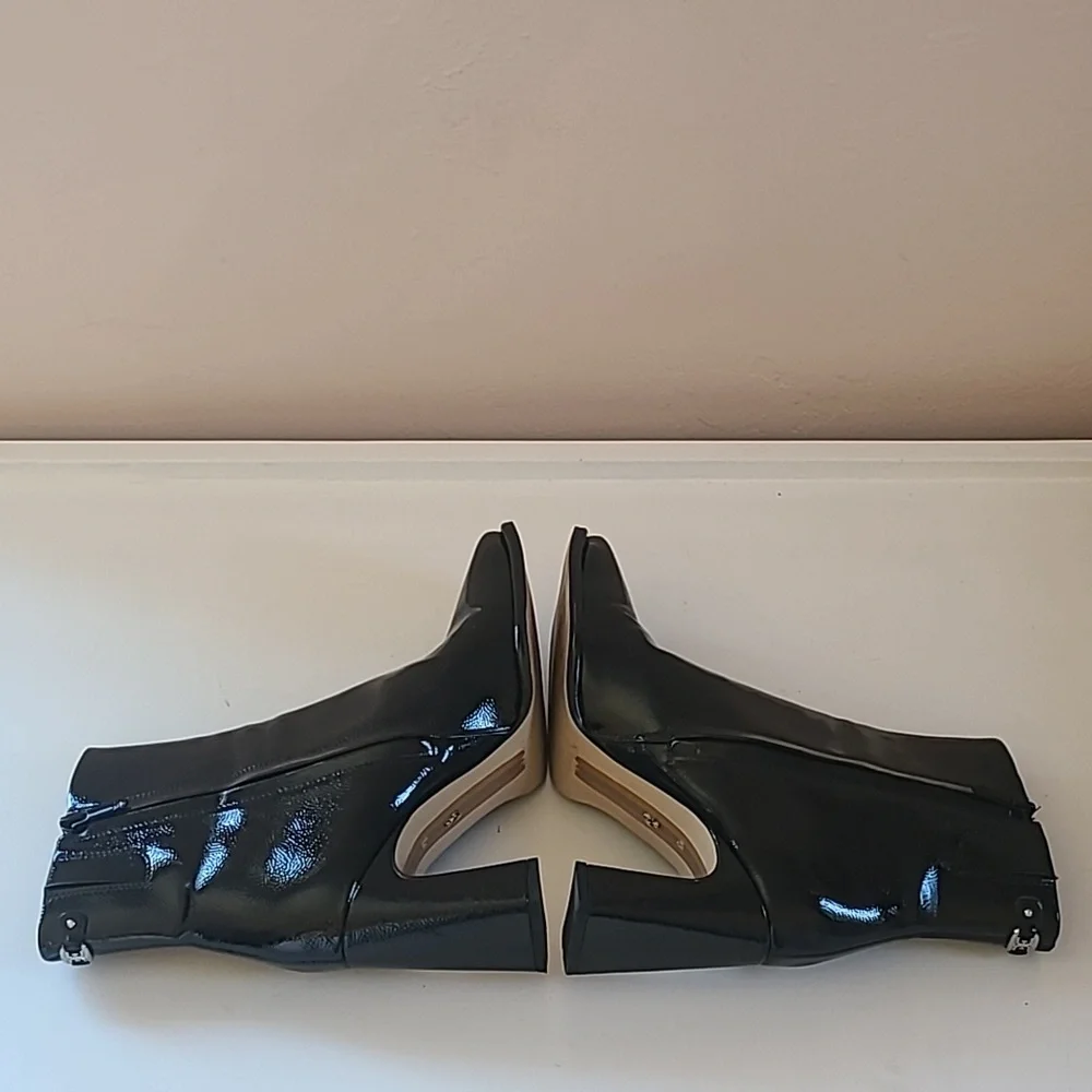 Sam Edelman Irie 2 Bootie in BlackSam Edelman Black Patent Leather Size 8.5 - Picture 7 of 14